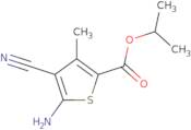 Isopropyl 5-amino-4-cyano-3-methylthiophene-2-carboxylate