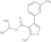 Isopropyl 2-amino-4-(3-methylphenyl)thiophene-3-carboxylate