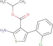 Isopropyl 2-amino-4-(2-chlorophenyl)thiophene-3-carboxylate