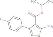 Isopropyl 2-amino-4-(4-fluorophenyl)thiophene-3-carboxylate