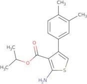 Isopropyl 2-amino-4-(3,4-dimethylphenyl)thiophene-3-carboxylate