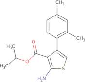 Isopropyl 2-amino-4-(2,4-dimethylphenyl)thiophene-3-carboxylate