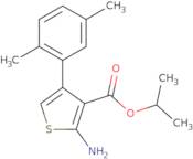 Isopropyl 2-amino-4-(2,5-dimethylphenyl)thiophene-3-carboxylate