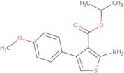 Isopropyl 2-amino-4-(4-methoxyphenyl)thiophene-3-carboxylate