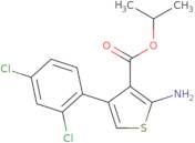 Isopropyl 2-amino-4-(2,4-dichlorophenyl)thiophene-3-carboxylate