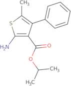 Isopropyl 2-amino-5-methyl-4-phenylthiophene-3-carboxylate