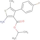 Isopropyl 2-amino-4-(4-fluorophenyl)-5-methylthiophene-3-carboxylate