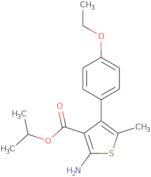 Isopropyl 2-amino-4-(4-ethoxyphenyl)-5-methylthiophene-3-carboxylate