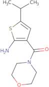 5-Isopropyl-3-(morpholin-4-ylcarbonyl)thien-2-ylamine