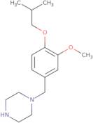 1-(4-Isobutoxy-3-methoxybenzyl)piperazine