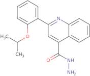 2-(2-Isopropoxyphenyl)quinoline-4-carbohydrazide