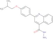 2-(4-Isobutoxyphenyl)quinoline-4-carbohydrazide