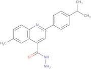 2-(4-Isopropylphenyl)-6-methylquinoline-4-carbohydrazide