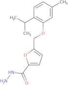 5-[(2-Isopropyl-5-methylphenoxy)methyl]-2-furohydrazide