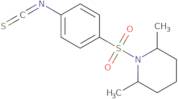 1-[(4-Isothiocyanatophenyl)sulfonyl]-2,6-dimethylpiperidine