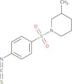 1-[(4-Isothiocyanatophenyl)sulfonyl]-3-methylpiperidine