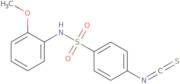 4-Isothiocyanato-N-(2-methoxyphenyl)benzenesulfonamide