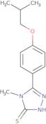 5-(4-Isobutoxyphenyl)-4-methyl-4H-1,2,4-triazole-3-thiol