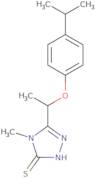 5-[1-(4-Isopropylphenoxy)ethyl]-4-methyl-4H-1,2,4-triazole-3-thiol