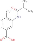 3-(Isobutyrylamino)-4-methylbenzoic acid