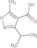 3-Isopropyl-5-methylisoxazole-4-carboxylic acid