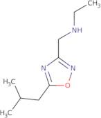 N-[(5-Isobutyl-1,2,4-oxadiazol-3-yl)methyl]ethanamine
