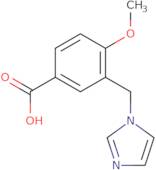3-(1H-Imidazol-1-ylmethyl)-4-methoxybenzoic acid