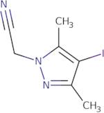 (4-Iodo-3,5-dimethyl-1H-pyrazol-1-yl)acetonitrile