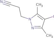 3-(4-Iodo-3,5-dimethyl-1H-pyrazol-1-yl)propanenitrile