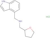 N-(1H-Indol-4-ylmethyl)-N-(tetrahydrofuran-2-ylmethyl)amine hydrochloride