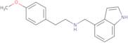 N-(1H-Indol-4-ylmethyl)-N-[2-(4-methoxyphenyl)ethyl]amine hydrochloride