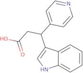 3-(1H-Indol-3-yl)-3-pyridin-4-ylpropanoic acid