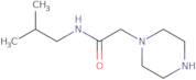 N-Isobutyl-2-piperazin-1-ylacetamide