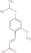 (2E)-3-(4-Isopropoxy-2-methoxyphenyl)acrylic acid