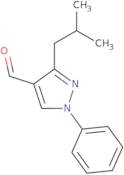 3-Isobutyl-1-phenyl-1H-pyrazole-4-carbaldehyde