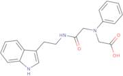 [(2-{[2-(1H-Indol-3-yl)ethyl]amino}-2-oxoethyl)(phenyl)amino]acetic acid