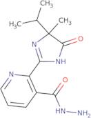 2-(4-Isopropyl-4-methyl-5-oxo-4,5-dihydro-1H-imidazol-2-yl)nicotinohydrazide