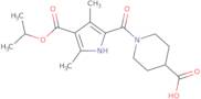 1-{[4-(Isopropoxycarbonyl)-3,5-dimethyl-1H-pyrrol-2-yl]carbonyl}piperidine-4-carboxylic acid