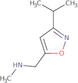 [(3-Isopropylisoxazol-5-yl)methyl]methylamine