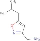 [(5-Isobutylisoxazol-3-yl)methyl]amine