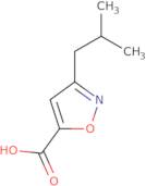 3-Isobutylisoxazole-5-carboxylic acid