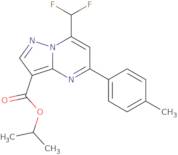 Isopropyl 7-(difluoromethyl)-5-(4-methylphenyl)pyrazolo[1,5-a]pyrimidine-3-carboxylate