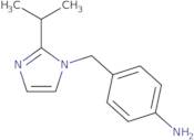 {4-[(2-Isopropyl-1H-imidazol-1-yl)methyl]phenyl}amine