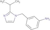 {3-[(2-Isopropyl-1H-imidazol-1-yl)methyl]phenyl}amine dihydrochloride