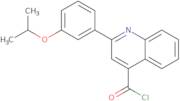 2-(3-Isopropoxyphenyl)quinoline-4-carbonyl chloride