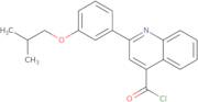 2-(3-Isobutoxyphenyl)quinoline-4-carbonyl chloride