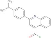 2-(4-Isopropylphenyl)quinoline-4-carbonyl chloride