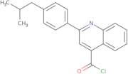 2-(4-Isobutylphenyl)quinoline-4-carbonyl chloride