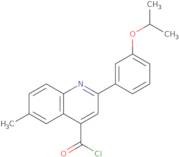 2-(3-Isopropoxyphenyl)-6-methylquinoline-4-carbonyl chloride