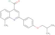 2-(4-Isobutoxyphenyl)-8-methylquinoline-4-carbonyl chloride